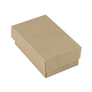 Caixas - Papelão Kraft 2 5/8 x 1" 1/2 x 1 "100 unidades.