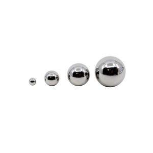 Small Assorted Coin Ring Making Steel Balls 25-071