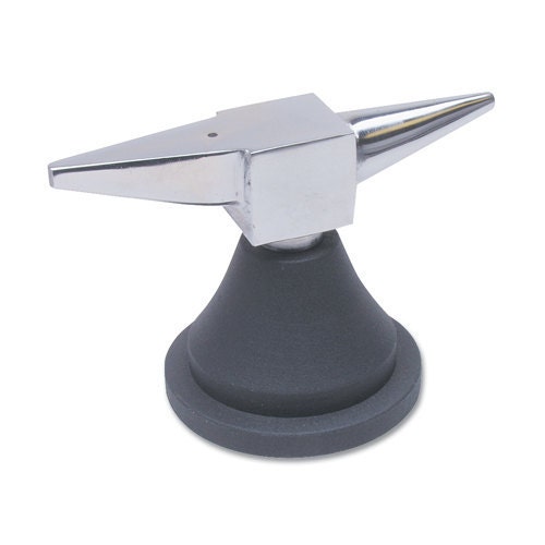 4-1/2 Jeweler's Double-Horned Anvil 1 Lb 11 Oz Bench Mounted Metalsmith  Metal Forming Jewelry Making Tool - FORM-0012