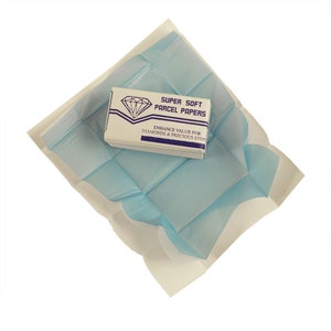 Diamond Papers - Bianco/Blu Confezione da 25 - 61-572