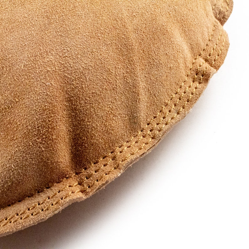 Leather Sandbag Round 5 Nch Jewelry Dappng And Stampng - Etsy