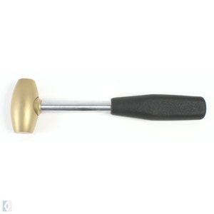 Brass Hammer 1 lb Head For Striking Punches And Disc Cutters - 37-531
