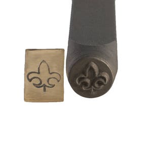 Fleur de Lis stempel-6 mm