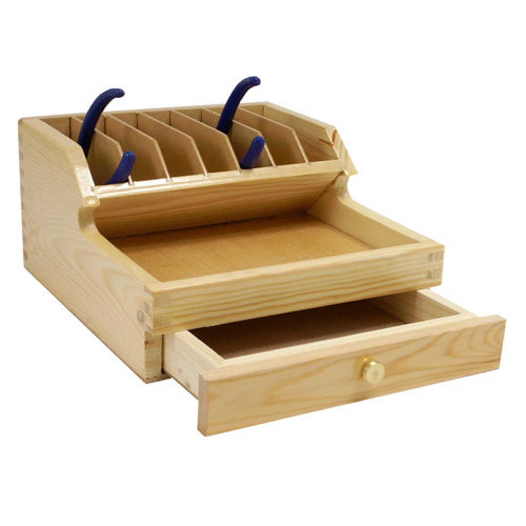 Plier Rack Organizer With Drawer for Jewelry Making and Beading - 13 ...