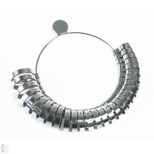 Jewelry Ring Measuring Tool Kit, Aluminum Ring Size Mandrel