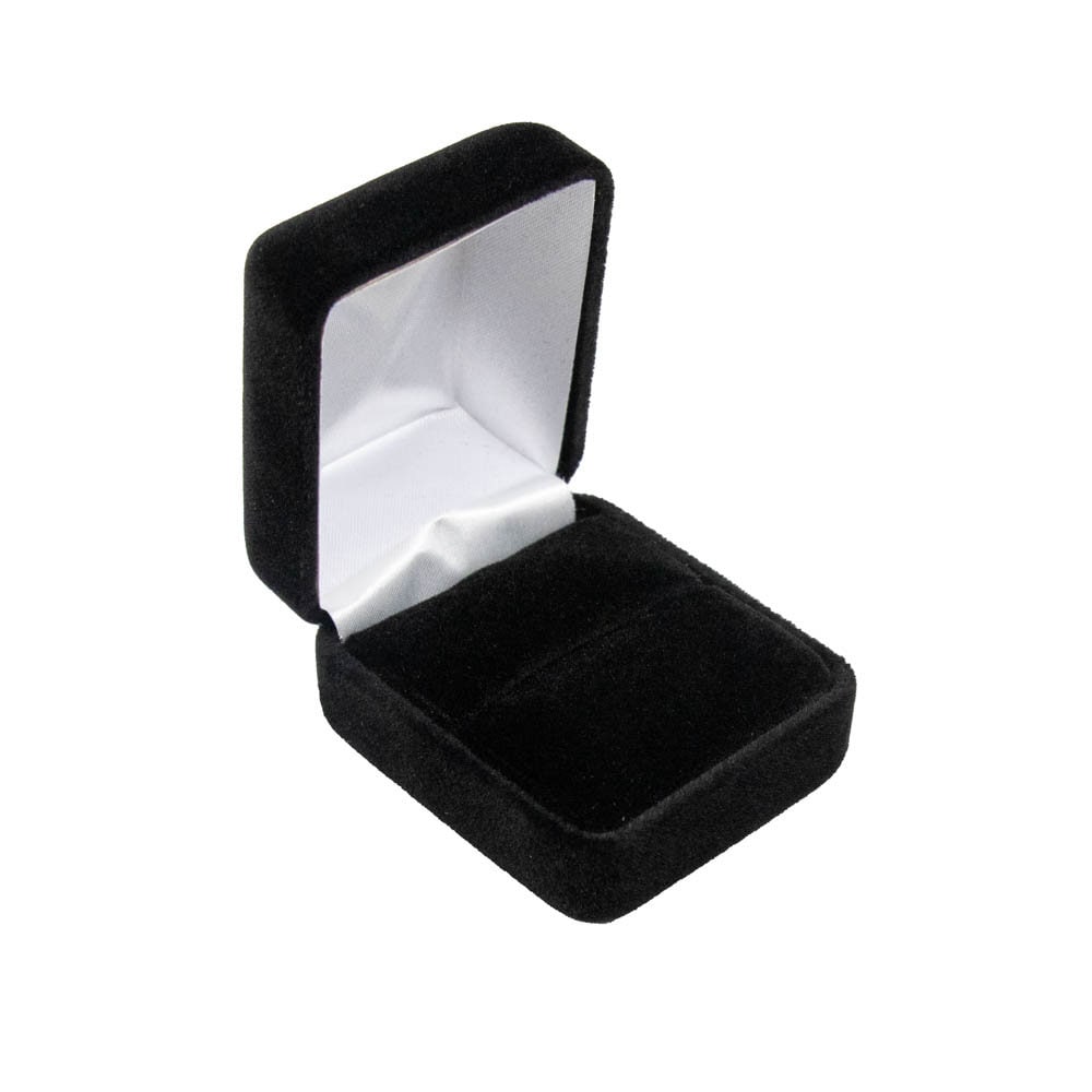 Black velvet ring holder new arrivals
