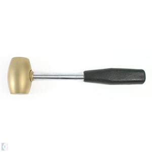 Brass Hammer 2 lb Head For Striking Punches And Disc Cutters - 37-532