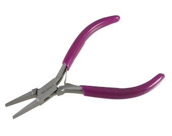 Mini Purple Flat Nose Pliers for Jewelry Making - 46-1033