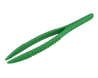 Plastic Anti-Static Tweezers Serrated Tips - 57-958