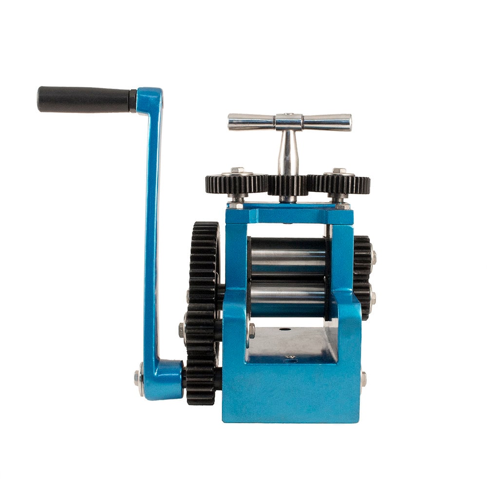  Jewelry Manual Rolling Mill Combination Flat Square Half Round  130 Mm Rollers : Tools & Home Improvement