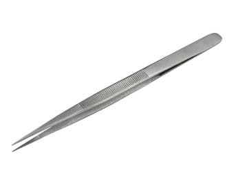 Stainless Steel Diamond Tweezers - Fine Tip - 57-701