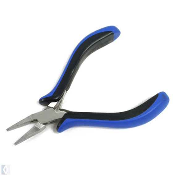 Flat Nose Ergonomic Plier for Jewelry Making and Beading 46 1143