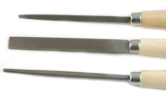 6-Piece Jewelry File Set - Professional Metal Working Tools For Crafting & Beading