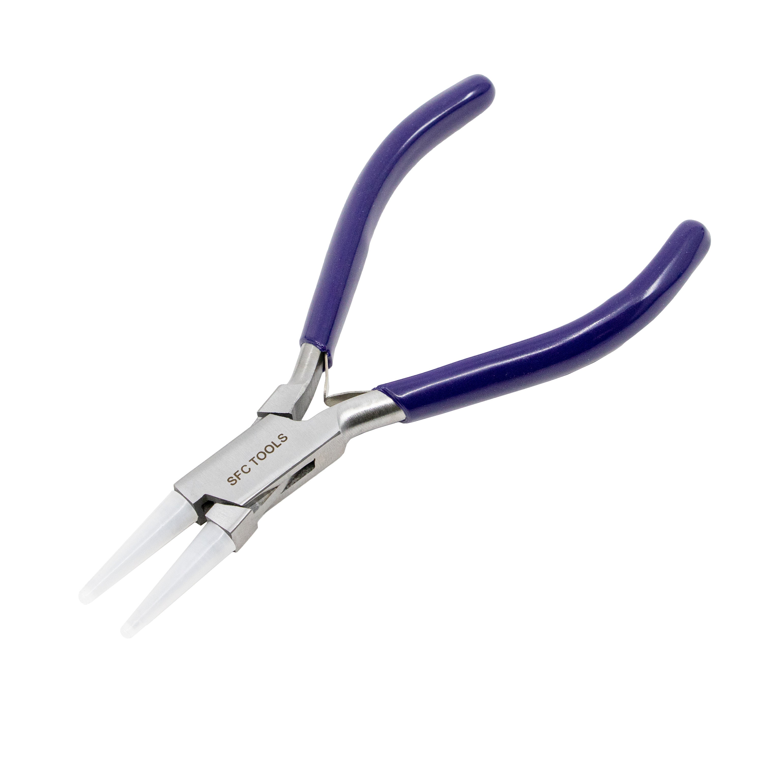 Nylon Jaw Flat Nose Plier for Jewelry Making 46-162 