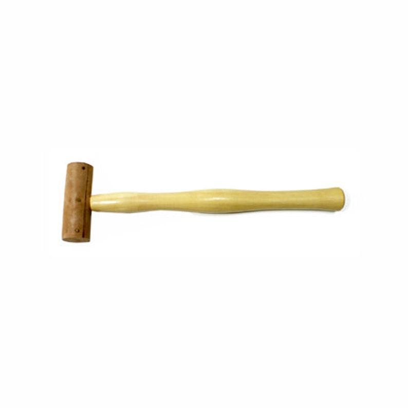 37-100 Rawhide Mallet Natural 1.00\u201d for Jewelry Making