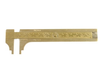 Brass Slide Gauge - 100mm - 35-204
