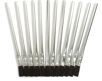 Utility Flux Brush - Pack of 12 - for Soldering and Jewelry Making - 16-251