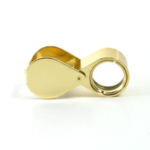 Loupe Triplet 10x Gold Finish - 29-667