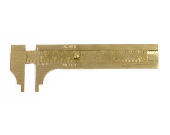 Brass Slide Gauge - 80mm - 35-156