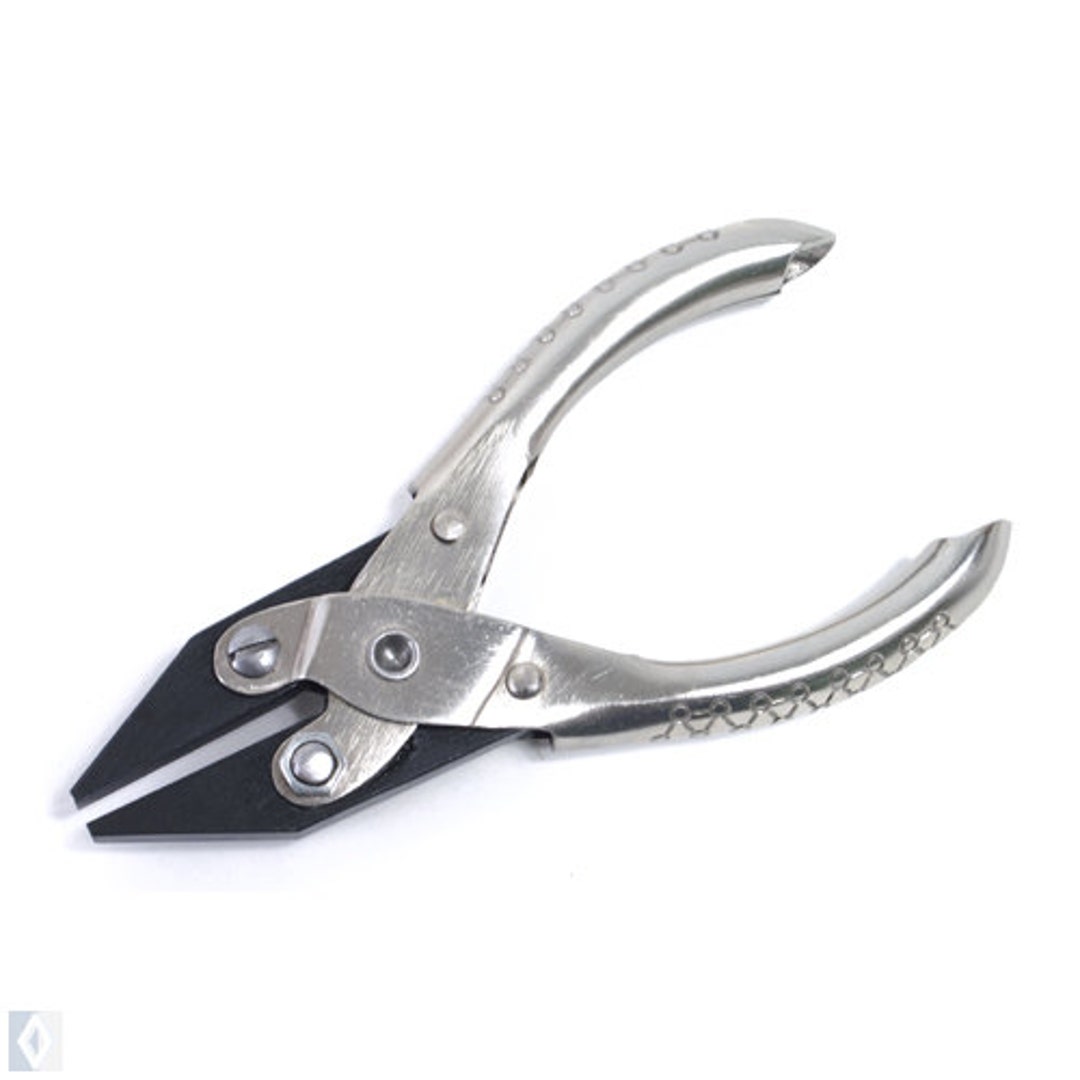 Locking Parallel Pliers with Nylon Jaws
