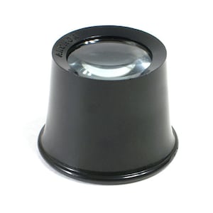 Plastic Eye Loupe (Black) 10x - 29-174