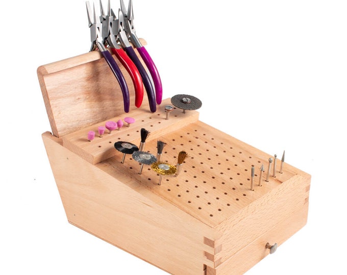 Wood Pliers File and Bur Rack With Drawer 19-927 - Etsy