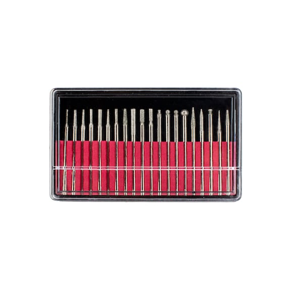 Diamond Point Bit Set 20 Pieces - 180 Grit - 11-503