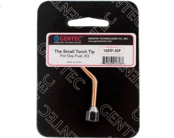 Small Torch Tip Gentec Oxy-Fuel - #3 - 14-521