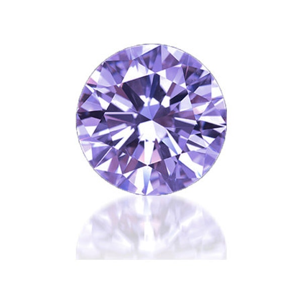 Tanzanite 5.00 mm Cubic Zirconia - Round Brilliant - 6 pcs - CZT-500-RD