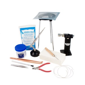 Silversmithing at Home Starter Kit Silver Jewellery Making Kit