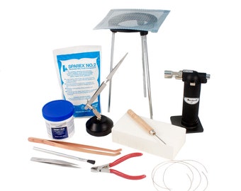 Standard Jewelry Soldering Kit with Silver Solder Wire - KIT-1750