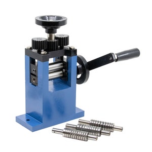 Mini máquina formadora de alambre con rodillos planos y de patrón - SFC Tools - 48-145