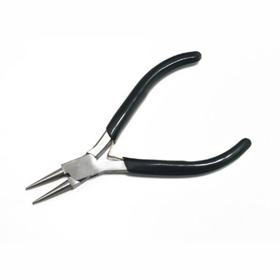 Mini Black Round Nose Pliers for Jewelry Making and Beading 46 492