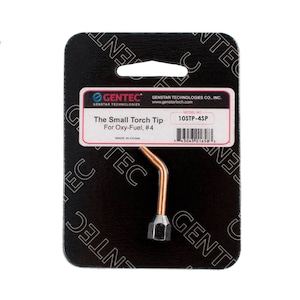 Small Torch Tip Gentec Oxy-Fuel - #4 - 14-522