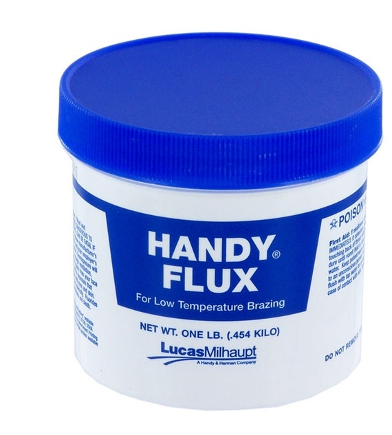 Handy Flux 1 Lb. Jar for Brazing and Soldering Compound Etsy