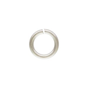 Jump Rings, 4.0 mm, Sterling Silver, Open, 50 Pieces - JR-400-SS