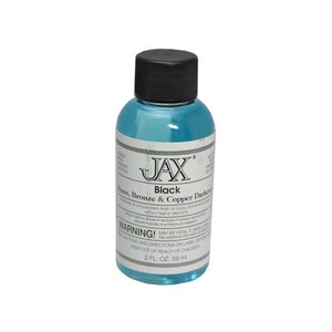 Jax Black For Copper/Brass - Jewelry Patina Antique Finish 2OZ - 45-930