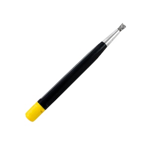 Steel Bristle Retractable Brush - Black - 16-851