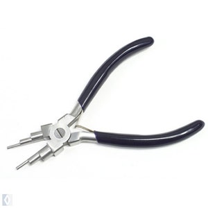 6- Step Multi-Size Wire Looping Jewelry Pliers  - 46-736