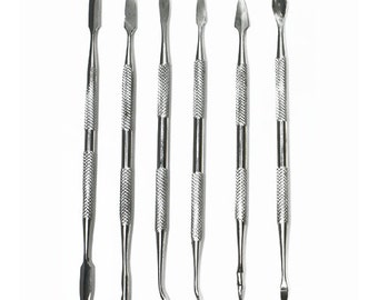 Spatole per intagliatori di cera (set da 6) per lavori di cera per gioielli - 21-100