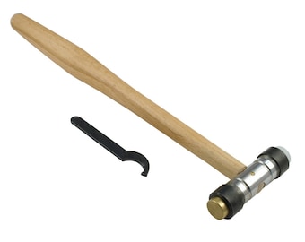 Brass And Nylon Hammer with Detachable Face - 37-395