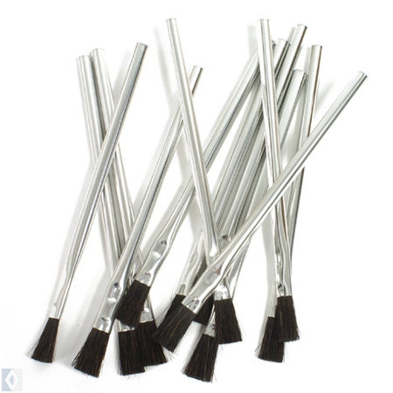 Utility Flux Brush Pack of 12 for Soldering and Jewelry Etsy