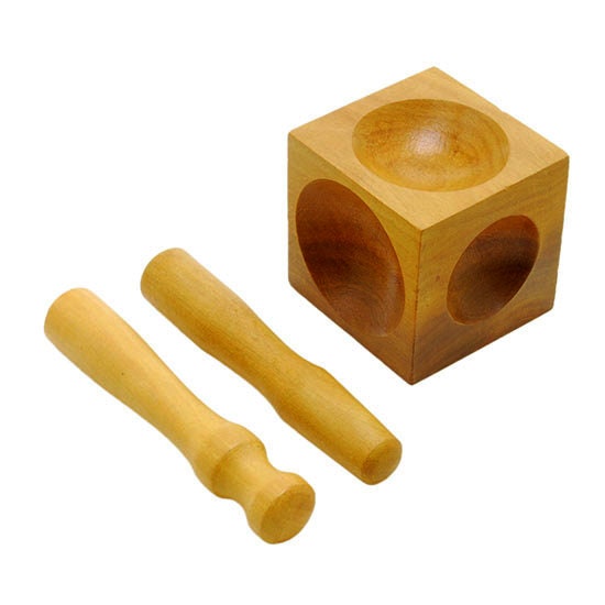 ウッドダッピングセット - パンチ 2 個 - ジュエリー作り用 - 25