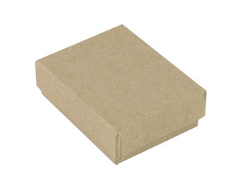 Boxes - Cardboard Kraft 2 1/8 x 1 5/8 x  3/4
