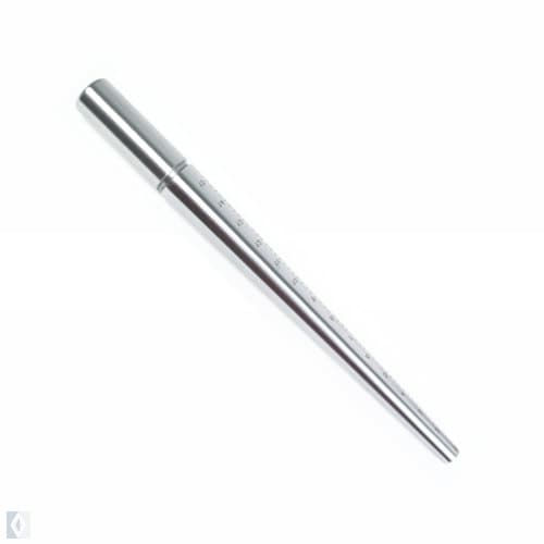 Ring Mandrel Sizing Tool USA and European Ring Sizes Aluminum Grooved  Finger Measuring Stick Measure Jewelers Sizer Sizes 1-15 and 41-76 
