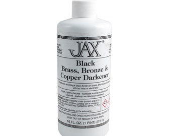 JAX Black- Brass/Bronze/Copper Darkener Pint - 45-931