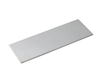 Blacha ze srebra próby 925, grubość 20 ga, 1x3", 0,81 mm - 43-461