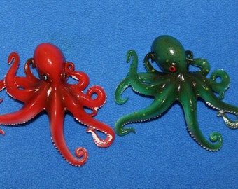 Octopus Wall Hangings Decor Vivid Colors 01s 04s Free Ship