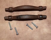 Country Kitchen Pantry Door Handles Pulls, Cast Iron 5 3 4 inch, HW-95 Free Ship