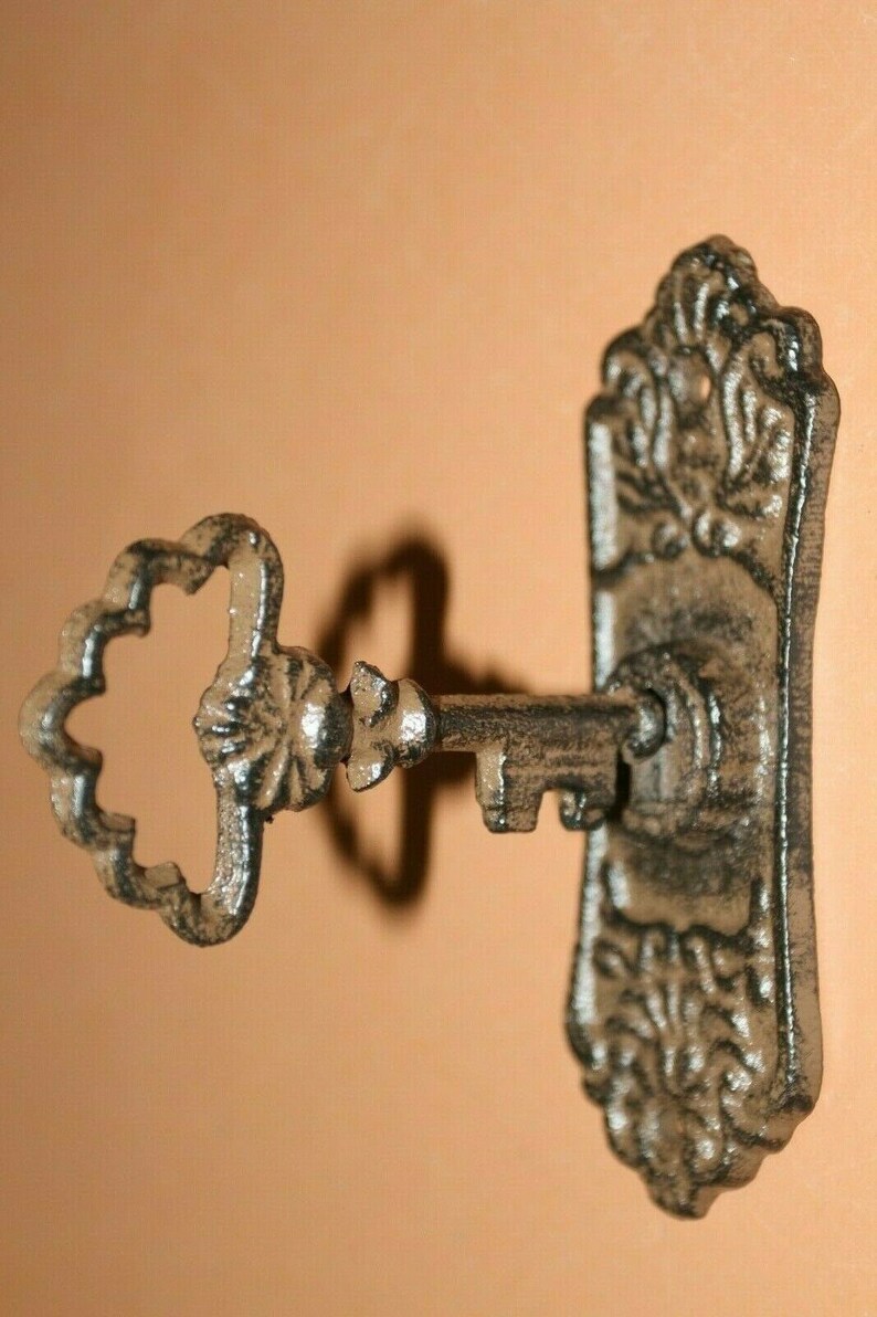 Country Kitchen Pantry Door Pulls Cast Iron 5 1/2 Inch Etsy